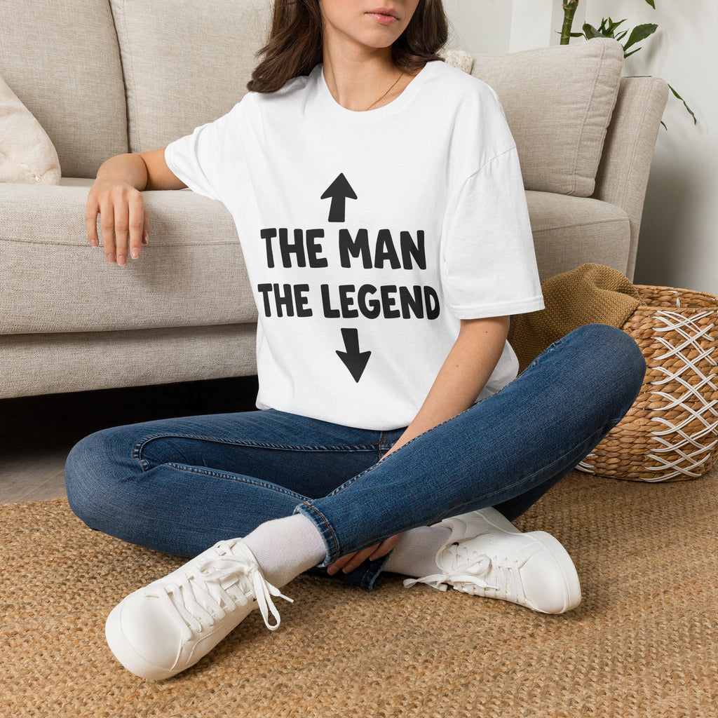 "The Man / The Legend" Arrow Graphic Tee